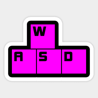 Keyboard Gamer Sticker